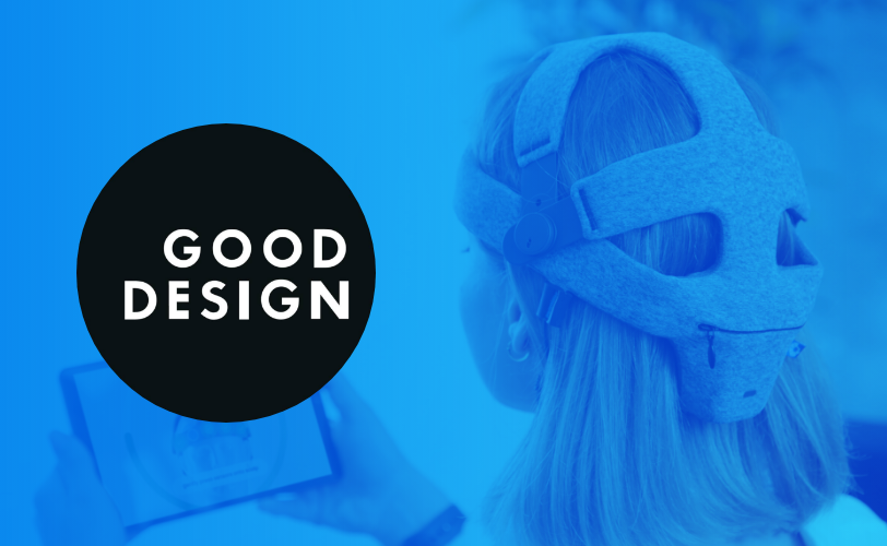 Image of Cumulus Headset with Good Design logo