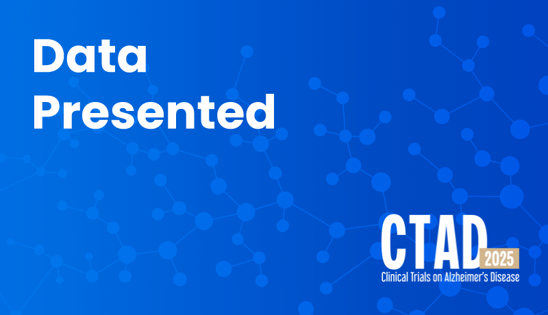 Cumulus Neuroscience Presents Data at CTAD 2025 Annual Meeting
